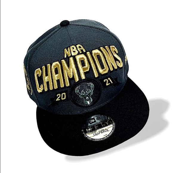 2021 New Era Bucks NBA Championship Snapback hat - Picture 11 of 12
